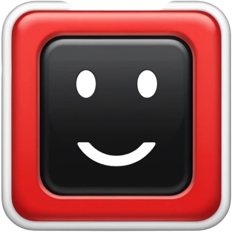 Прямоугольник чёрного цвета с красной обводкой.  Внутри прямоугольник текст "Перерыв" emoji