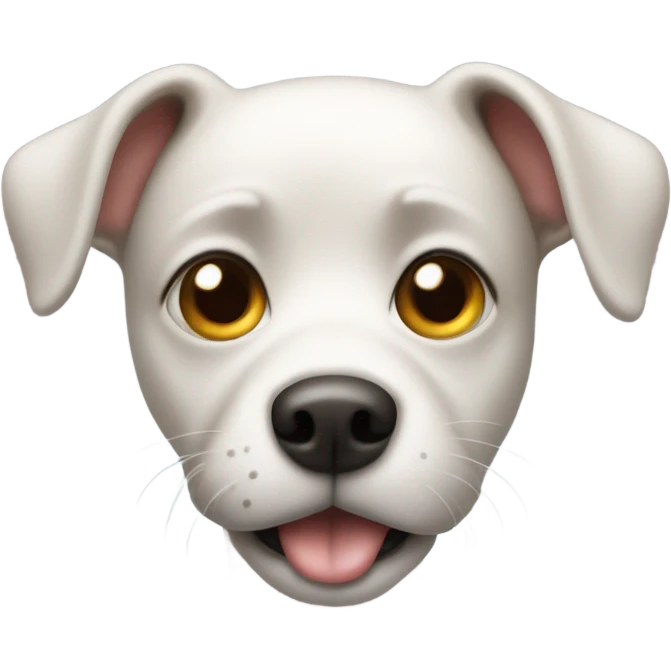 A dog farting and surprised emoji