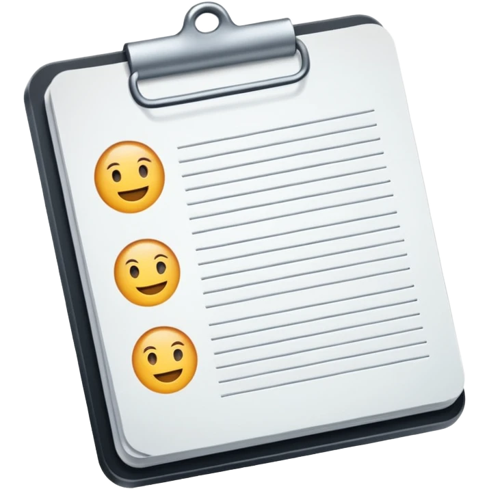 Liste emoji