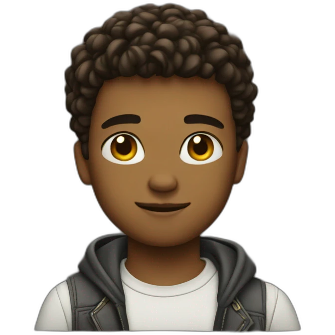 Cool boy emoji