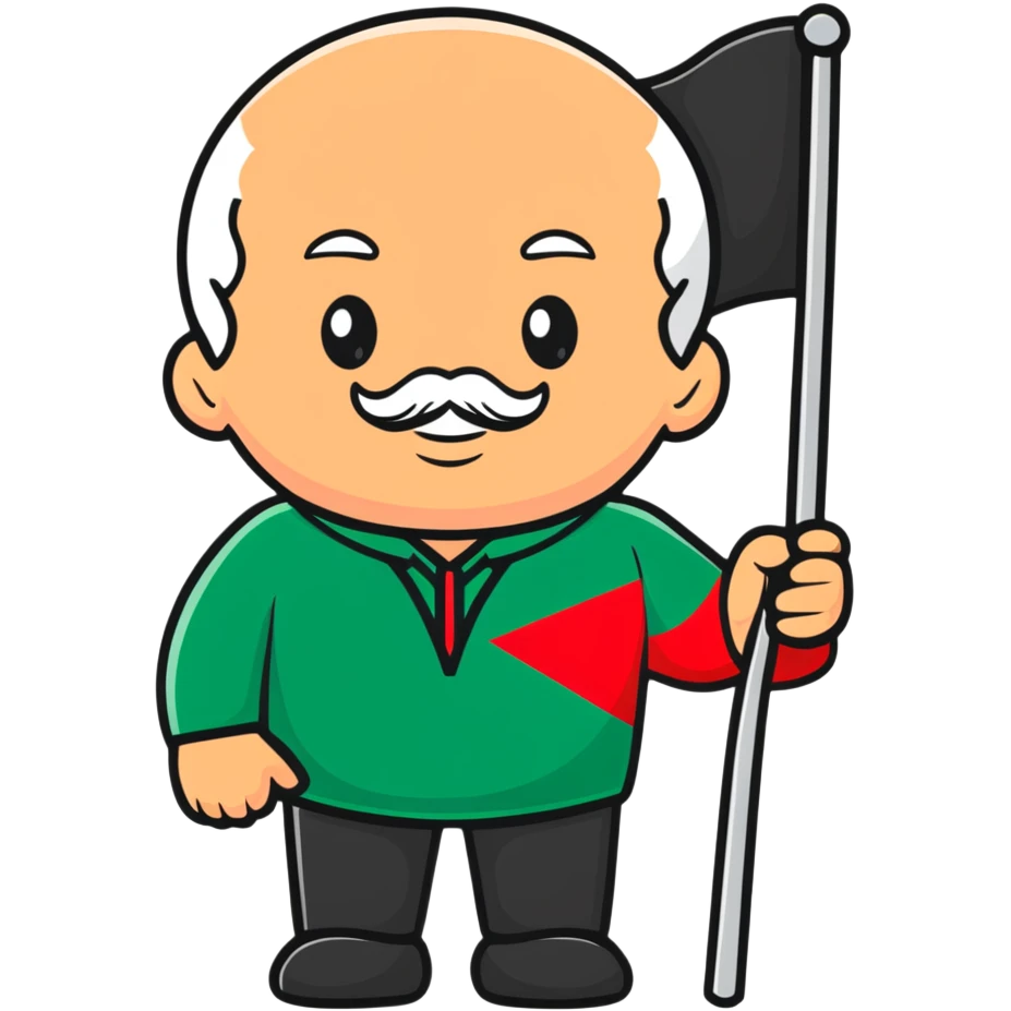 Lukashenko with Belarus flag emoji