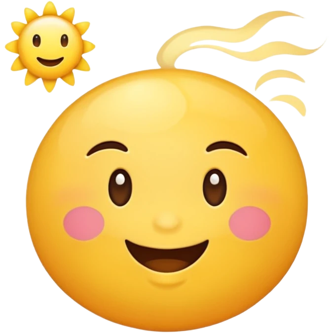 Cute good morning emoji