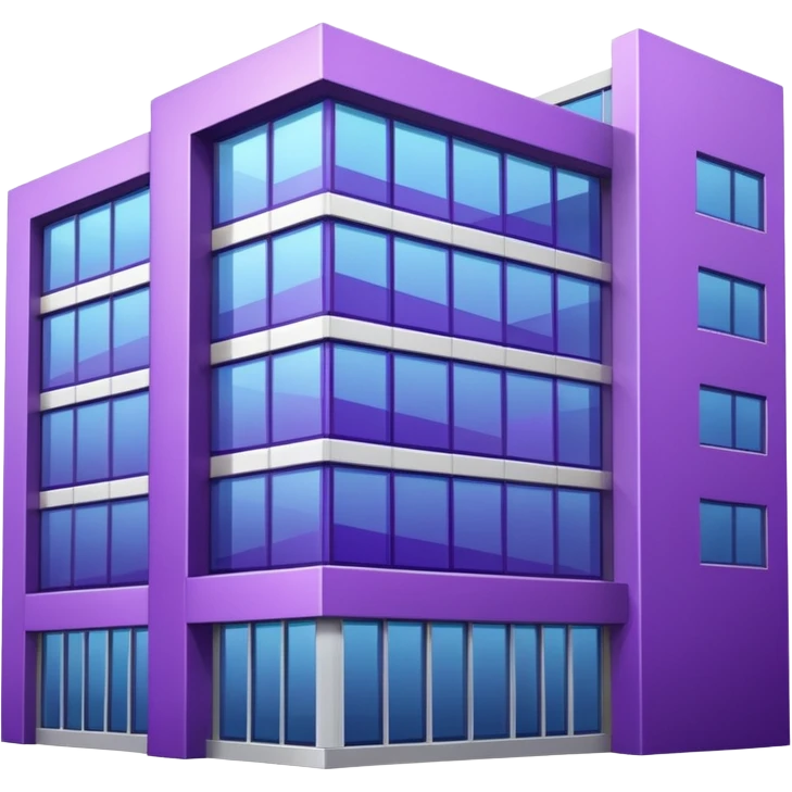 make a prple builidn gcommecial building emoji