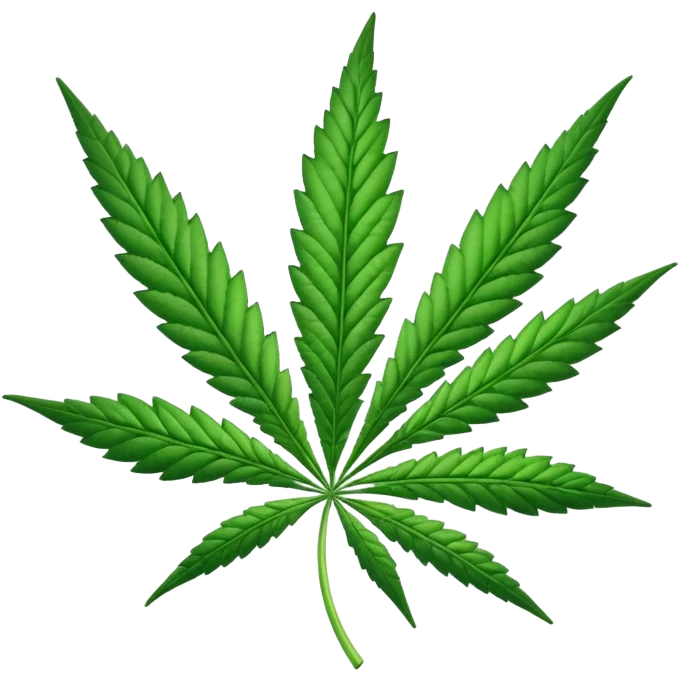 cannabis leaf emoji