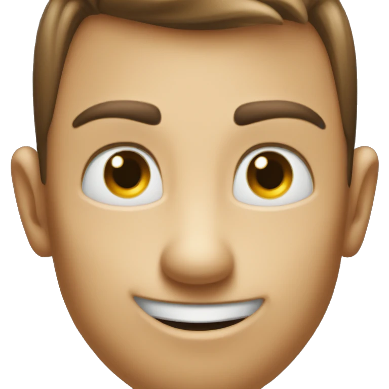 Blink one eye with goofy smile emoji
