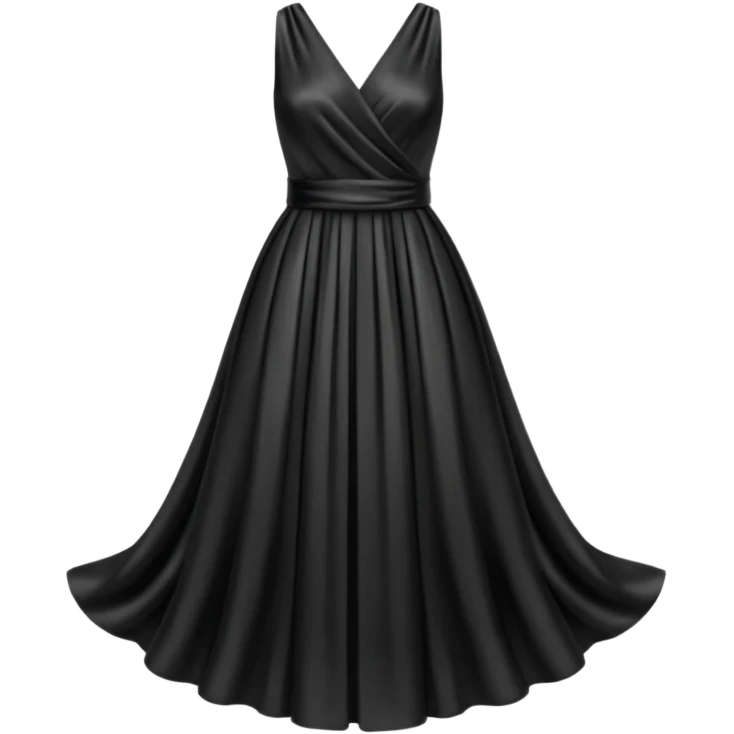 Robe noire emoji