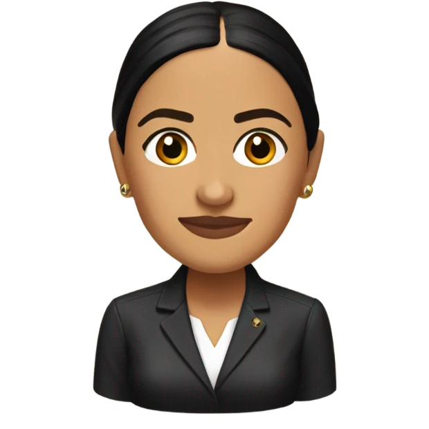Alexandria Ocasio-Cortez emoji