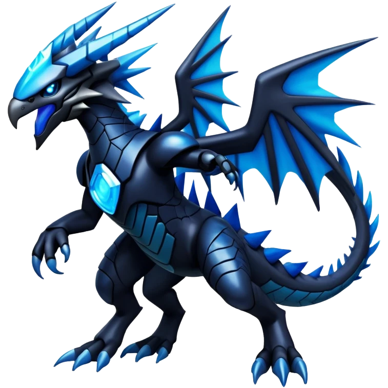 Punk’ish Edgy Futuristic Badass Dark Gothic Zekrom-Dialga-Aurorus-Hybrid-Creature emoji
