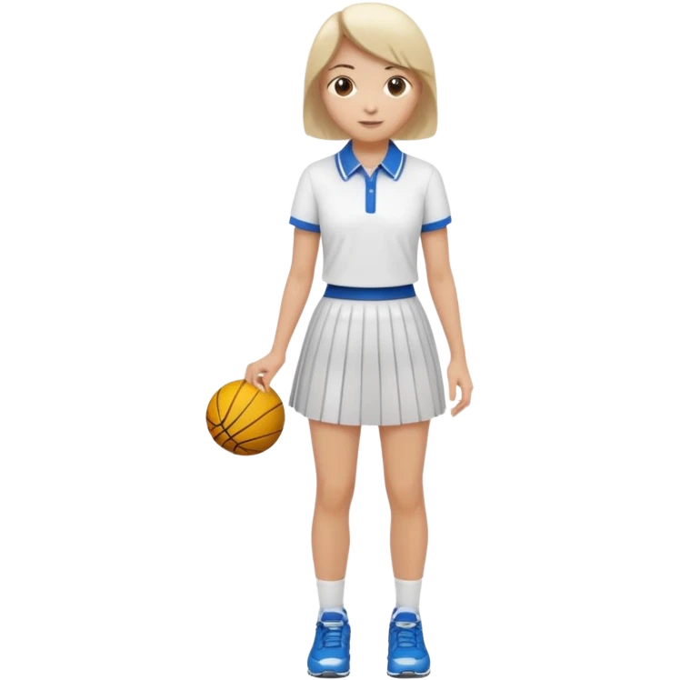 tennis girl outfit no girl only outfit emoji