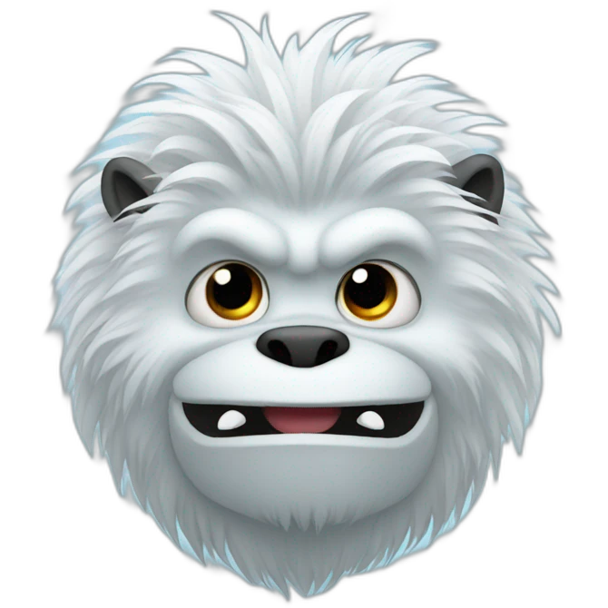 yeti head happy emoji