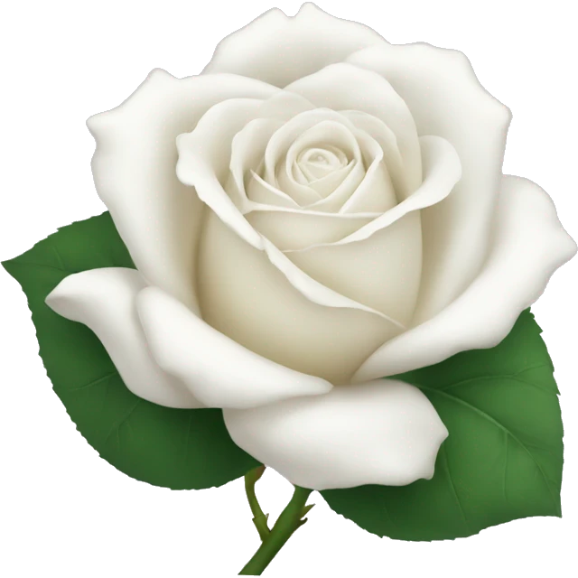 White rose emoji