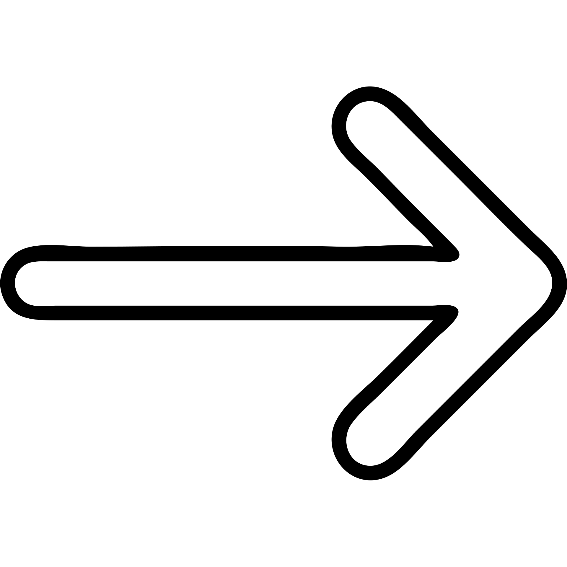 A simple right-pointing arrow icon emoji