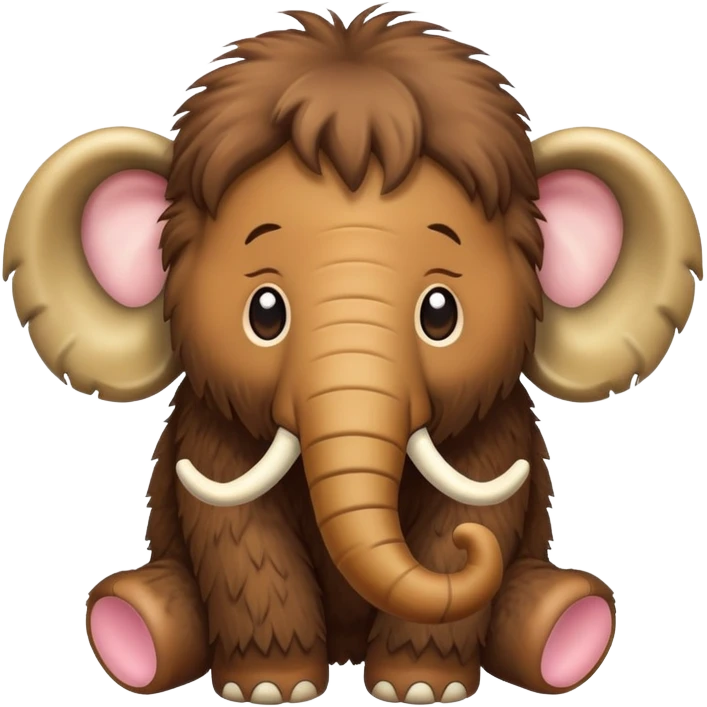 Baby wooly mammoth emoji emoji