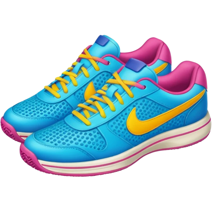 Colored tennis shoes emoji
