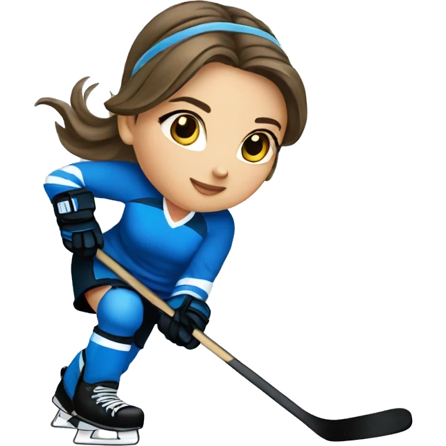 ic ehockey girl emoji