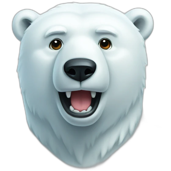 polar bear emoji