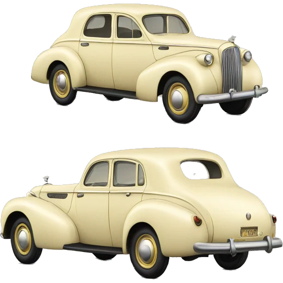 car from 1940 emoji