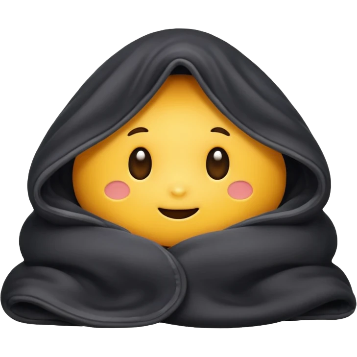 Something under the blanket emoji
