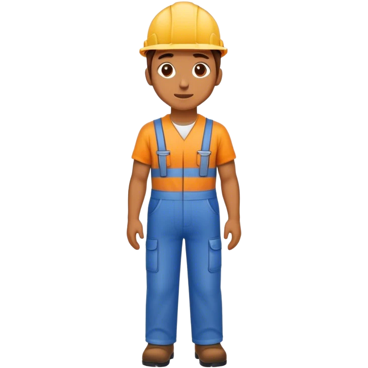 Worker full height emoji