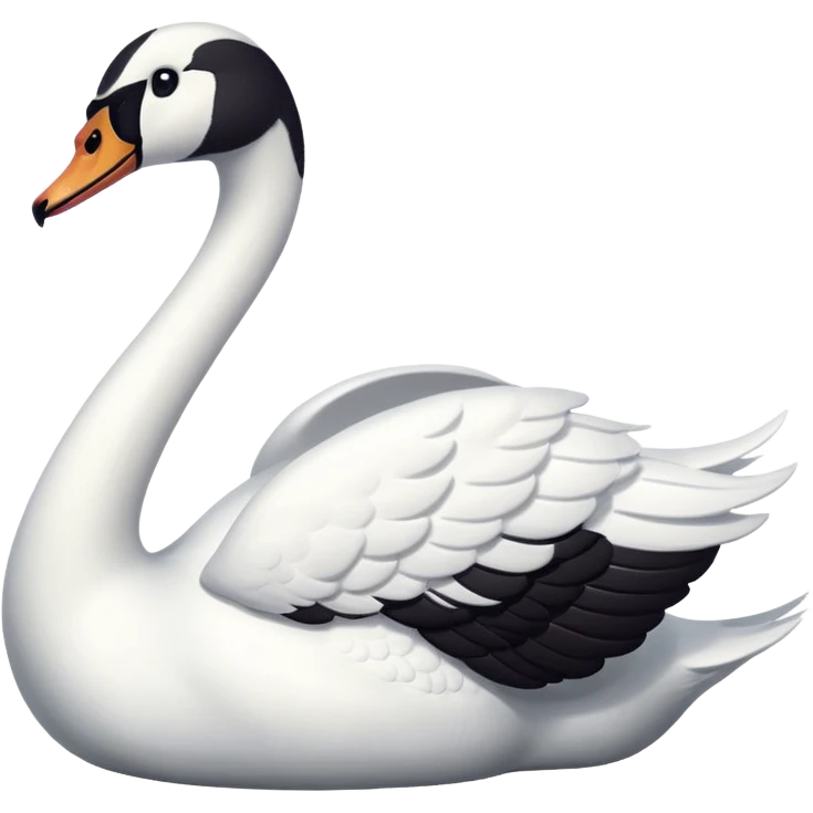 white swan emoji