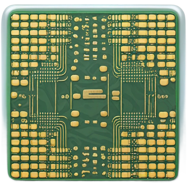 silica wafer integrated circuit emoji