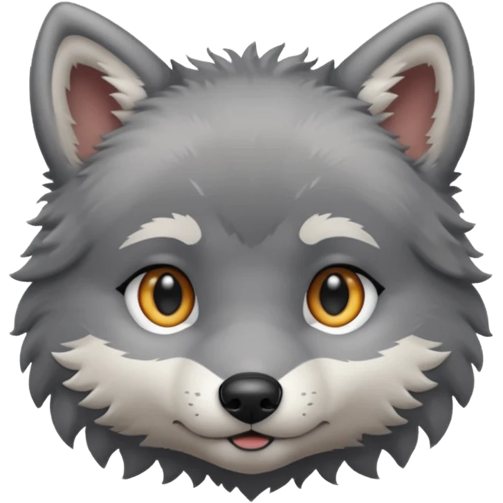 baby wolf emoji