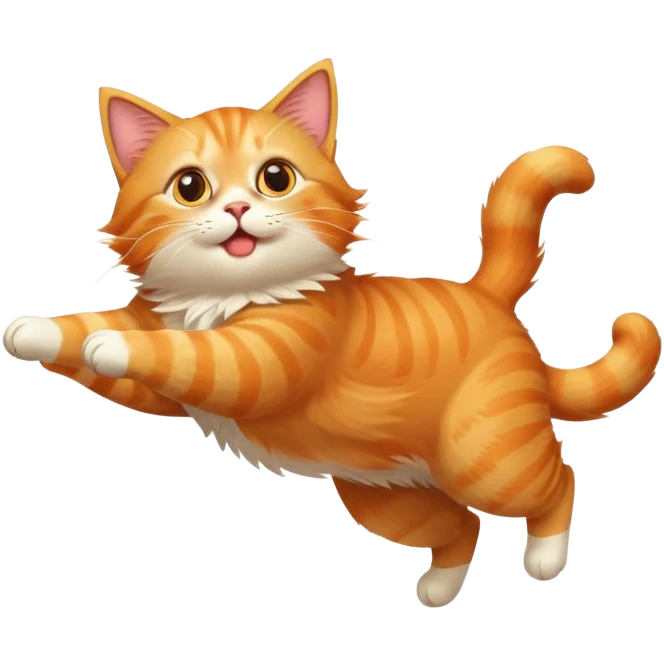 chat qui vole emoji
