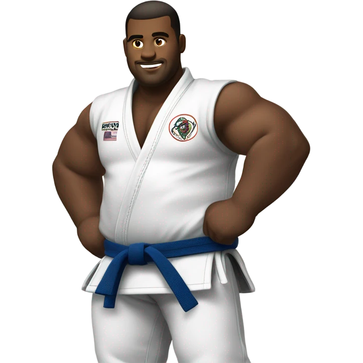 Fat jujitsu guy emoji