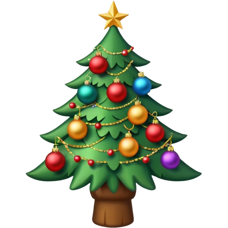 christmas trees emoji