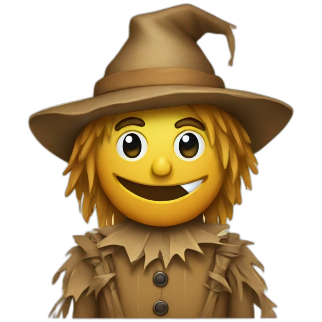 Scarecrow emoji