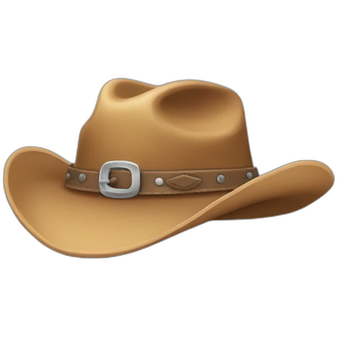 angry cowboy hat emoji