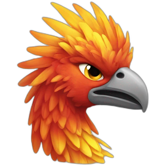 Phenix qui fait cacz emoji