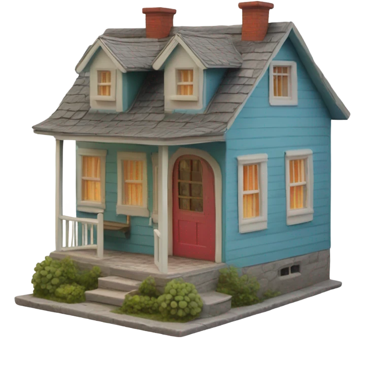 minie house emoji