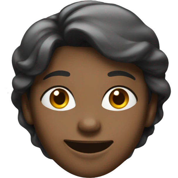 Woman big smile emoji