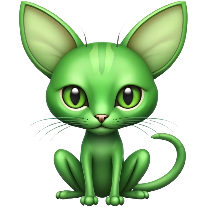 mantis with head of cat emoji