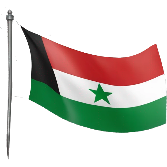 Syrische Freiheits Flagge  emoji