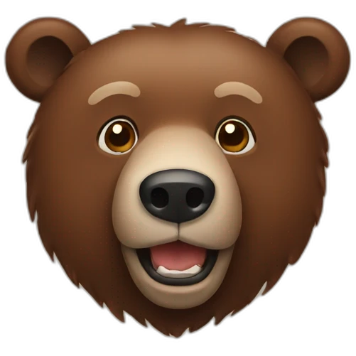 Brown bear emoji