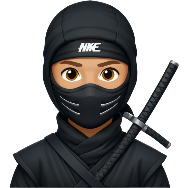  Ninja with a Nike  emoji