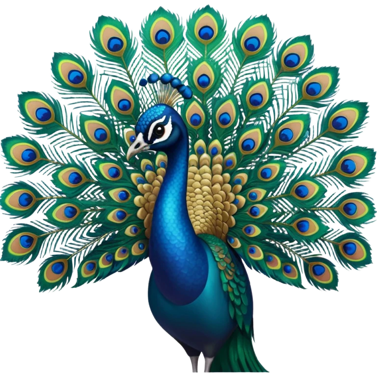 Peacock emoji