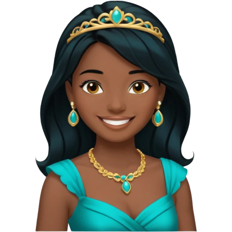 Emoji de la princesa Jasmin  emoji