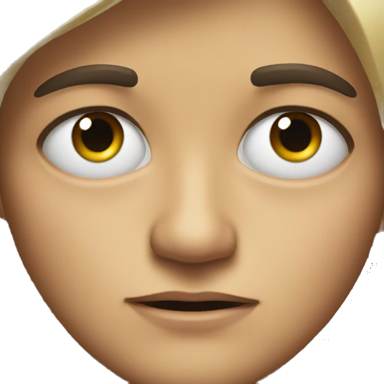 Mad side eye emoji
