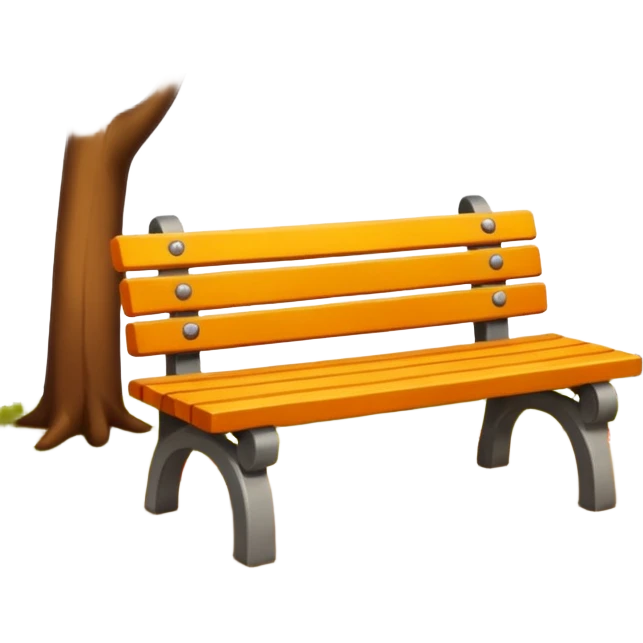 park in autumn emoji