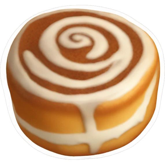 A cinnamon roll emoji
