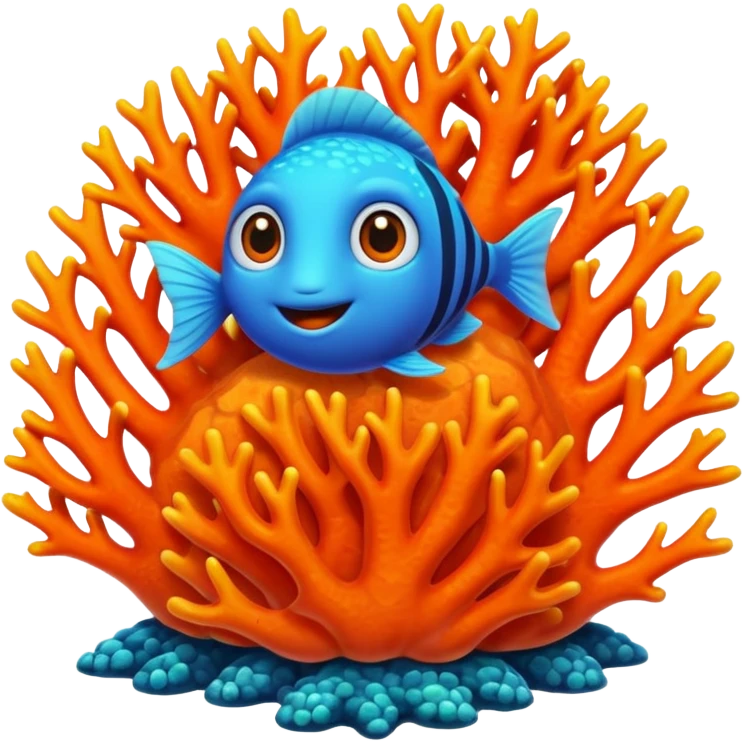 Coral emoji