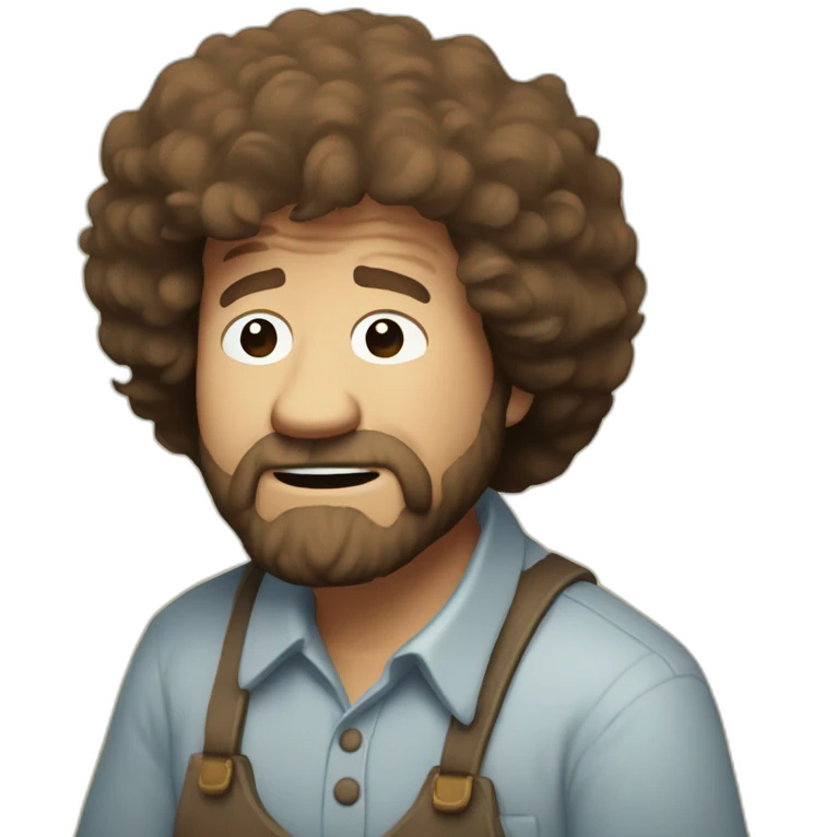 bob-ross-crying emoji