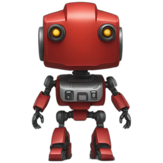red bot emoji