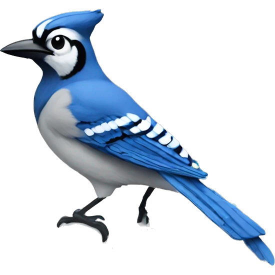 bluejay in bath emoji