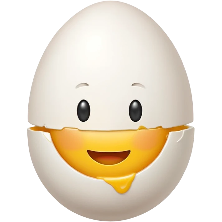 smiling egg emoji