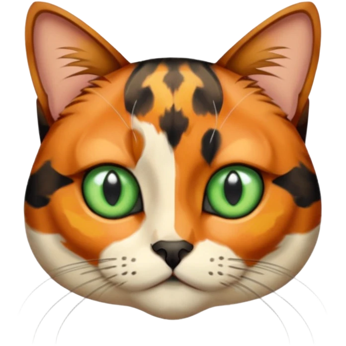 tortoiseshell cat emoji