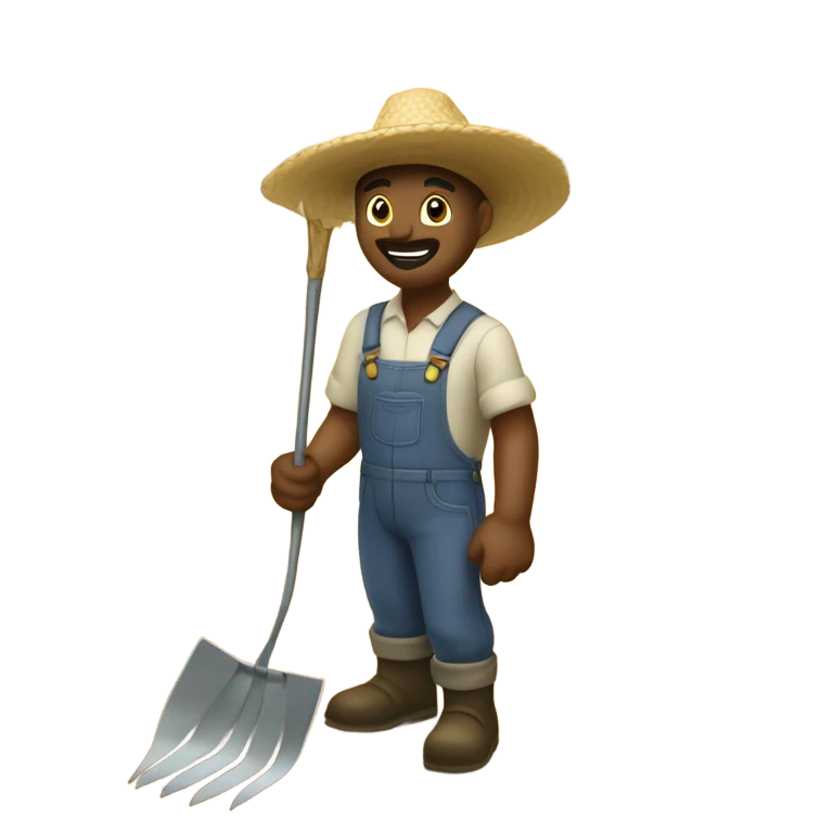 Farmer emoji